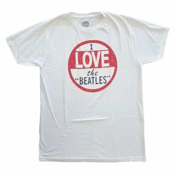 Merch The Beatles: Camiseta I Love 