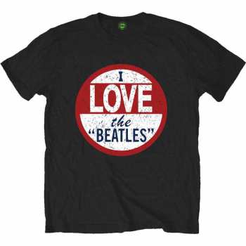 Merch The Beatles: Camiseta I Love 