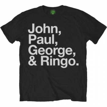 Merch The Beatles: Camiseta John, Paul, George & Ringo 