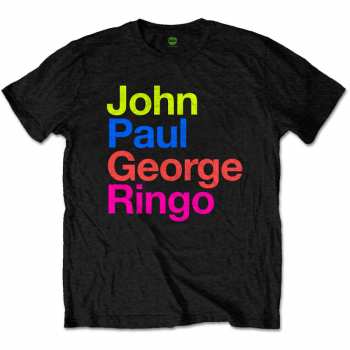 Merch The Beatles: Camiseta Jpg&r Pepper Suit Colours 