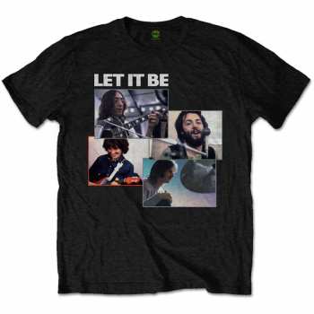 Merch The Beatles: Camiseta Let It Be Recording Shots 