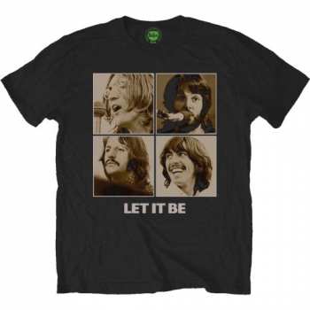 Merch The Beatles: Camiseta Let It Be Sepia 