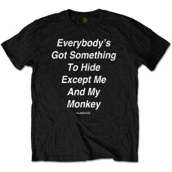 Merch The Beatles: Camiseta Me And My Monkey 