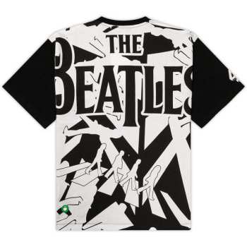 Mercancía The Beatles: The Beatles Unisex T-shirt: Meyba Drum & Crossing All-over-print (x-small) XS