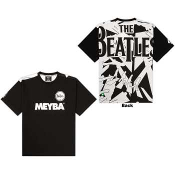 Mercancía The Beatles: The Beatles Unisex T-shirt: Meyba Drum & Crossing All-over-print (x-small) XS