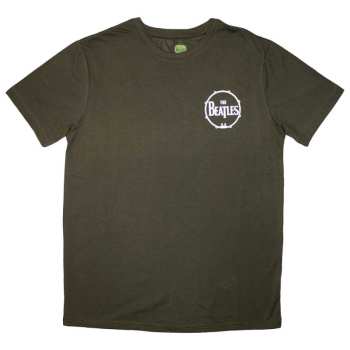Mercancía The Beatles: The Beatles Unisex T-shirt: Mini Drum Logo (small) S