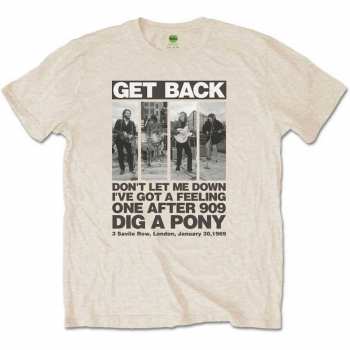 Merch The Beatles: Camiseta Rooftop Panels 