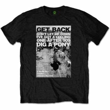 Merch The Beatles: Camiseta Rooftop Shot 