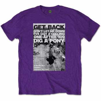Merch The Beatles: Camiseta Rooftop Shot 