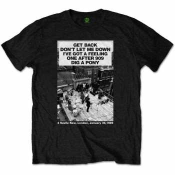 Merch The Beatles: Camiseta Rooftop Songs 