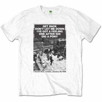 Merch The Beatles: Camiseta Rooftop Songs 