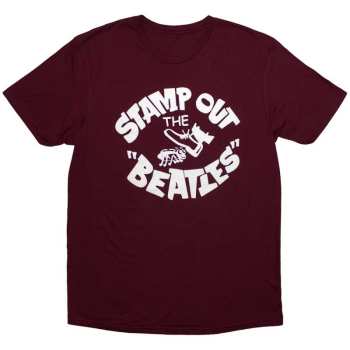 Mercancía The Beatles: The Beatles Unisex T-shirt: Stamp Out The...  (medium) M