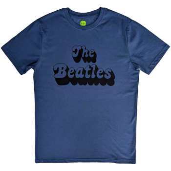 Mercancía The Beatles: The Beatles Unisex T-shirt: Text Logo Shadow (small) S