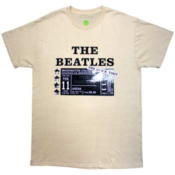 Merch The Beatles: Camiseta Washington '64 Promo & Setlist