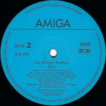 LP Bellamy Brothers: Best