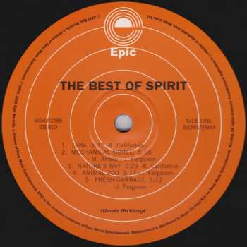 LP Spirit: The Best Of Spirit