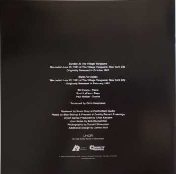 2LP The Bill Evans Trio: Waltz For Debby LTD | NUM