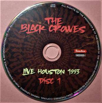CD The Black Crowes: Live Houston 1993