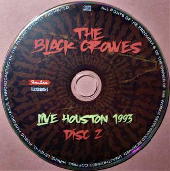 CD The Black Crowes: Live Houston 1993