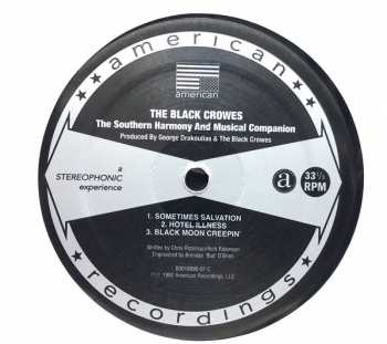 2LP The Black Crowes: The Southern Harmony And Musical Companion