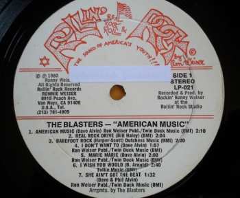LP The Blasters: American Music LTD