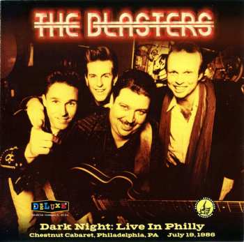 2CD The Blasters: Dark Night: Live In Philly