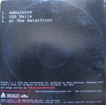 CD The Blood Brothers: The Blood Brothers