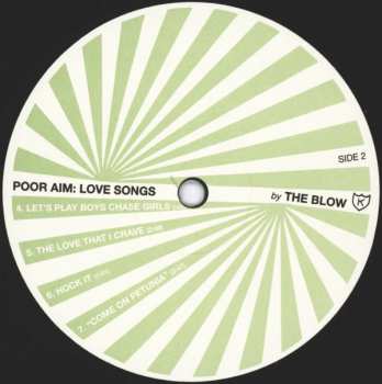 LP The Blow: Poor Aim: Love Songs