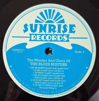 LP The Blues Busters: The Wonder And The Glory Of The Blues Busters