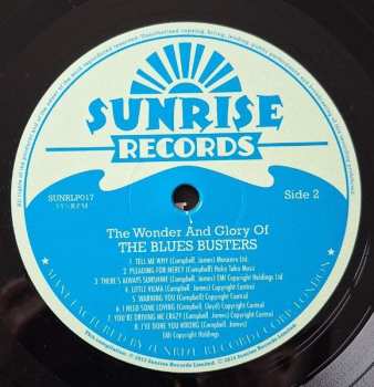 LP The Blues Busters: The Wonder And The Glory Of The Blues Busters