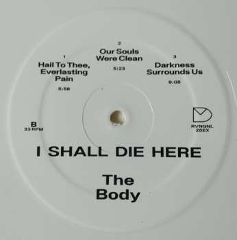 2LP The Body: I Shall Die Here / Earth Triumphant CLR | LTD