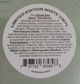 2LP The Body: I Shall Die Here / Earth Triumphant CLR | LTD