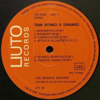 LP/CD The Braen's Machine: Temi Ritmici E Dinamici