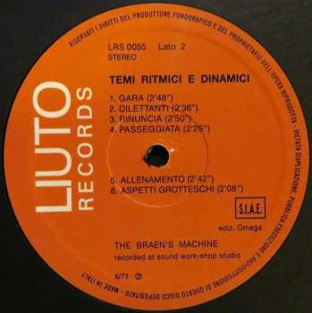 LP/CD The Braen's Machine: Temi Ritmici E Dinamici