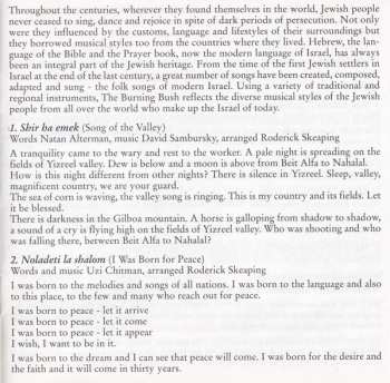 CD The Burning Bush: Folksongs From Israel