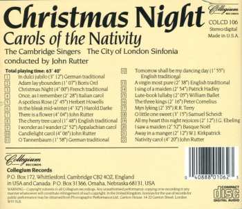 CD City Of London Sinfonia: Christmas Night. Carols Of The Nativity