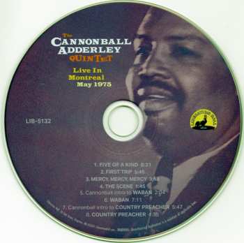CD The Cannonball Adderley Quintet: Live In Montreal (May 1975)