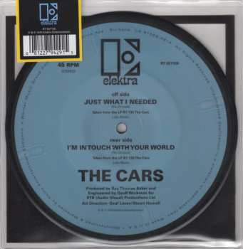 SP The Cars: Just What I Needed b/w I'm In Touch With Your World LTD | PIC