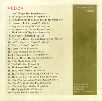 12CD/Caja The Carter Family: In The Shadow Of Clinch Mountain
