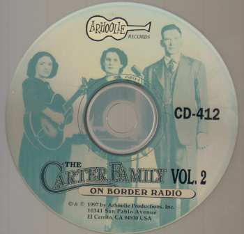CD The Carter Family: On Border Radio, Vol. 2