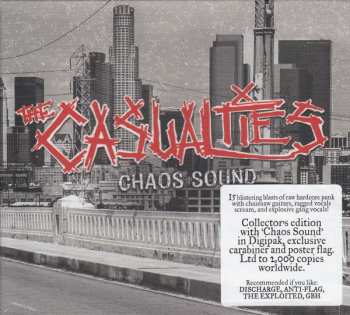 CD/Caja The Casualties: Chaos Sound DLX | LTD | DIGI