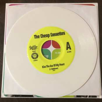 SP The Cheap Cassettes: Kiss The Ass Of My Heart b/w Black Leather Angel CLR | LTD