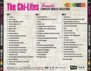3CD The Chi-Lites: Brunswick Complete Singles Collection LTD
