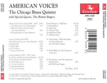 CD Chicago Brass Quintet: American Voices