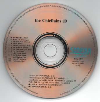 CD The Chieftains: The Chieftains 10