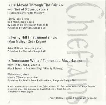 CD The Chieftains: The Long Black Veil