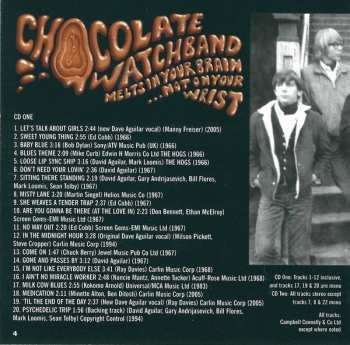 2CD The Chocolate Watchband: Melts In Your Brain...Not On Your Wrist!