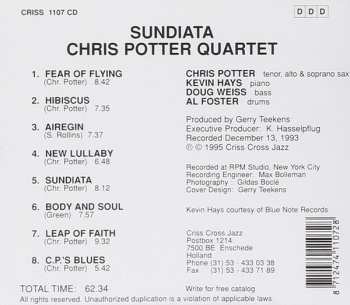 CD The Chris Potter Quartet: Sundiata