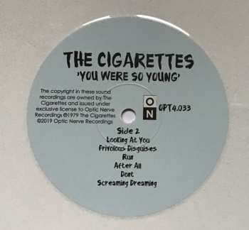 2LP The Cigarettes: You Were So Young CLR