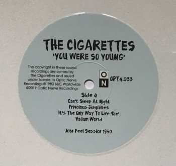 2LP The Cigarettes: You Were So Young CLR